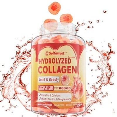 Multi Collagen Biotin Supplement Gummies for Hair Skin Na