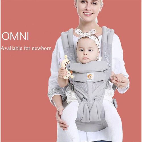 Baby Carrier 4 In 1 Ergonomic Kangaroo Design Sling for 0-36