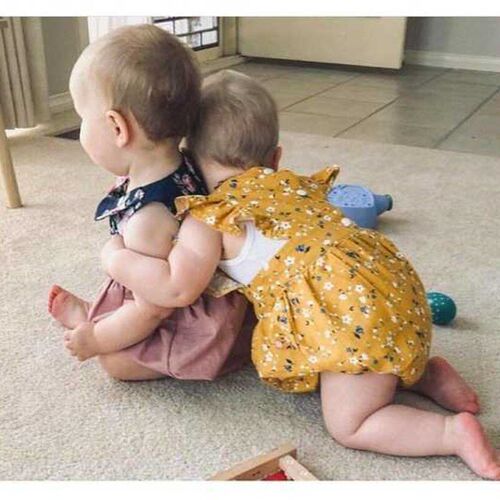 Girls Clothing Kids Dress Floral PrintChildrenswear European