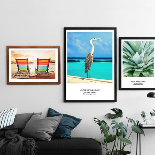 Creative solid wood picture frame A4 A3 A2 A1 16K 8K 4K 2K