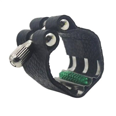 PU Leather Soprano B Clarinet Rubber Mouthpiece Ligature Mus