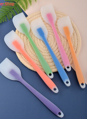 Kitchen Silicone Spatula Translucent For Cooking Dough Scrap