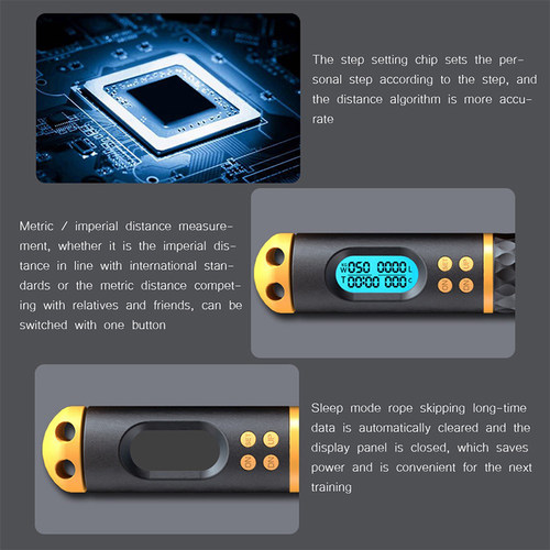 Professional Weight Loss Jump Rope Counter Speed Digital Jum