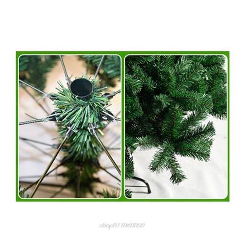 PVC Artificial Christmas Tree with Stand Ornament Adornment