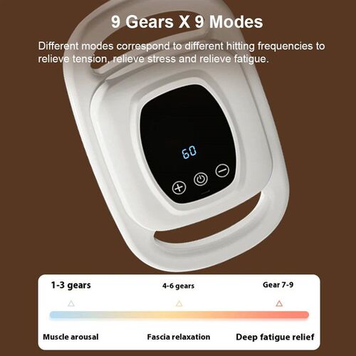 Fascia Gun Six-head Body Muscle Relaxation Massage Gun High-