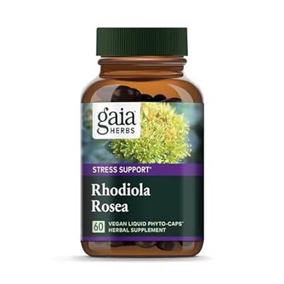 Gaia Herbs Rhodiola Rosea - Stress Support Supplement Tra