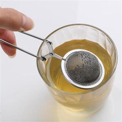 Teapot Handle Mesh Ball Tea Strainer Tea Infuser Stainless S