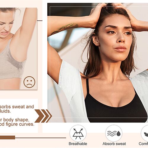 Sweat-Proof Underarm Vest for Women Breathable Sweat Vest