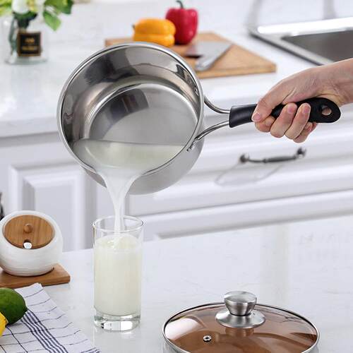 stainless steel milk pan pot cooking pot pot milk thickene
