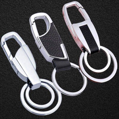 Creative metal key chn new manual mens car wst buckle s