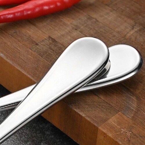 Y1UB Round Head Spoon Dessert Spoons Fruit Serving Spoons