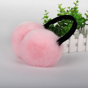 CUHAKCI Winter Warm Soft Plush Earmuffs Women Fluffy Earmuff