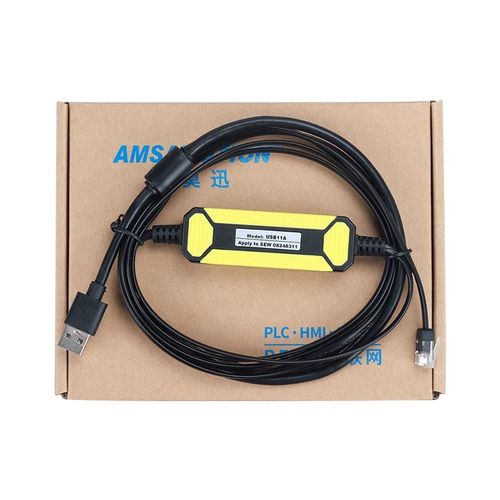 适用赛威SEW变频器用于面板USS21数据线调试电缆USB下载线USB11