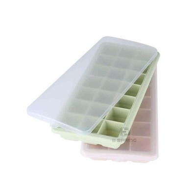 silicone 21 ice tray with lid ice cube mold ice box food box