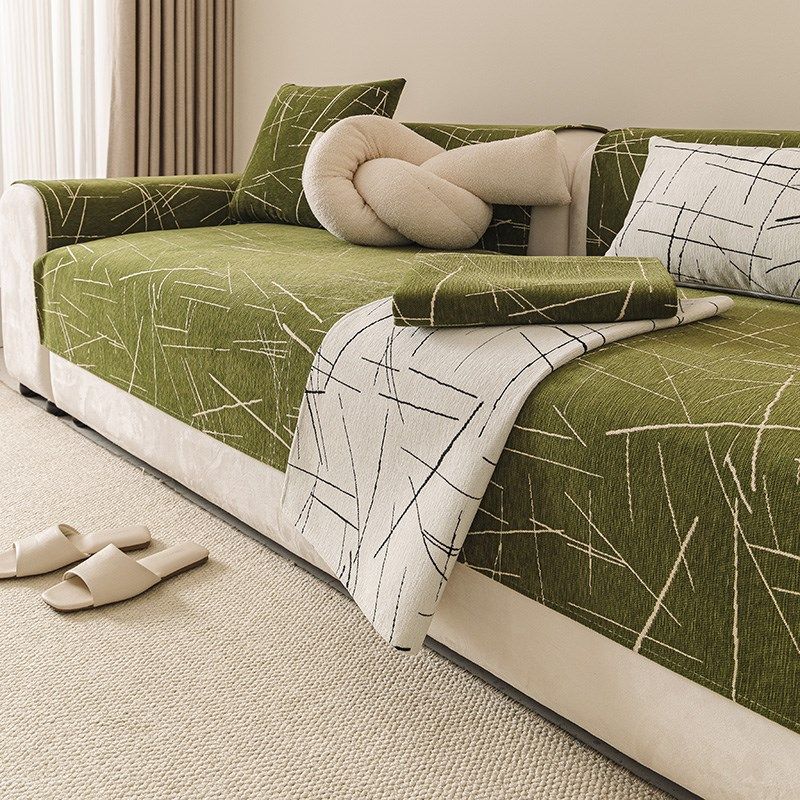 202秋冬新款高级感奶油风沙发垫布防滑防尘防猫抓坐垫子盖布罩,居家布艺,沙发垫,淘宝优惠券,粉丝福利购,淘宝优惠卷