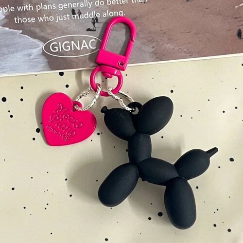 Cartoon Balloon Dog Key Rings Door And Bag Pendant Cartoon A