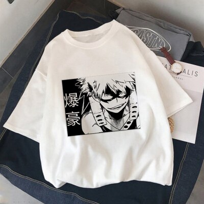 My Boku No Hero Academia Katsuki Bakugou Print Harajuku Top