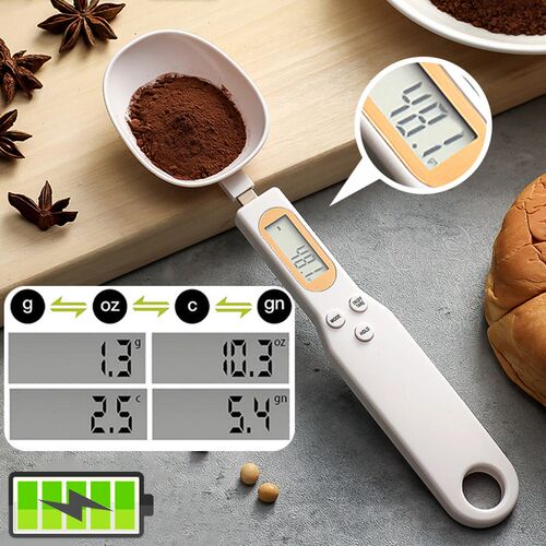 Electronic Kitchen Scale 500g/0.1g Digital Measuring Spoon w