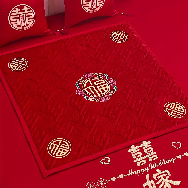 高档新娘坐福垫结婚床上女方出嫁喜被红色坐垫婚房装饰婚庆百福垫,节庆用品/礼品,婚庆跪垫,淘宝优惠券,粉丝福利购,淘宝优惠卷