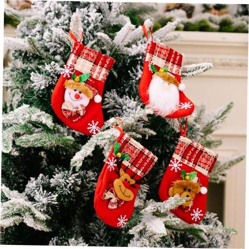 Christmas decoration?tree stocking gift bag Candy bag圣诞袜