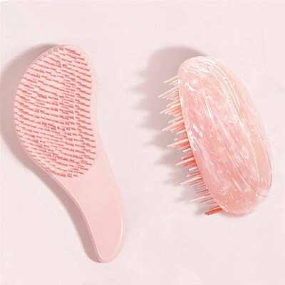 Mini Marble Shaped egg comb and Air Cushion Comb Sets Brush