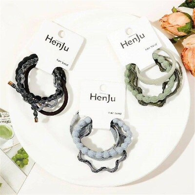 Korean Fashion Personality Hair Tie Rope Hair Loop Women