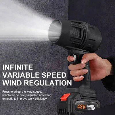 Cordless Air Blower Powerful Jet Fan Mini Turbo Fan Thrust V