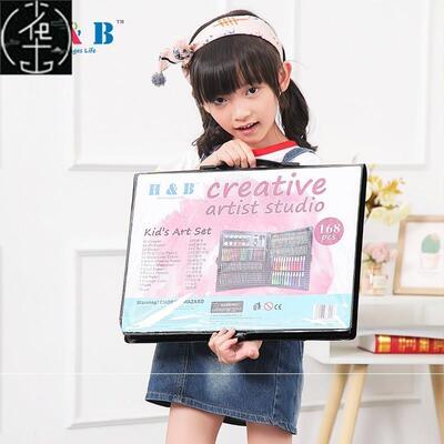 crayon oil pastel paint brush drawing tool art set for kids