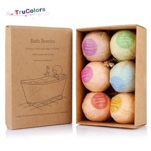 Bath Salt Ball Set Essential Oil Bath Bomb SkinCare Cleaner