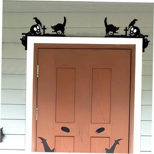 万圣Halloween Door frame decoration Pumpkin Castle Ornament