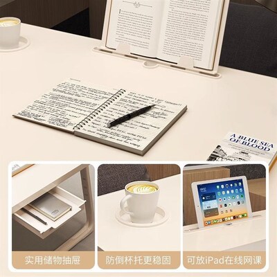 Bed small table, foldable table, student dormitory study des