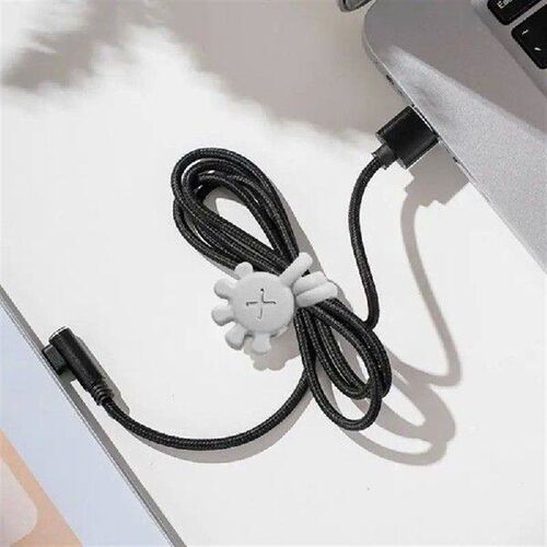 Magnetic Cord Ties 10X Palm Shape Silicone Cord Organizer