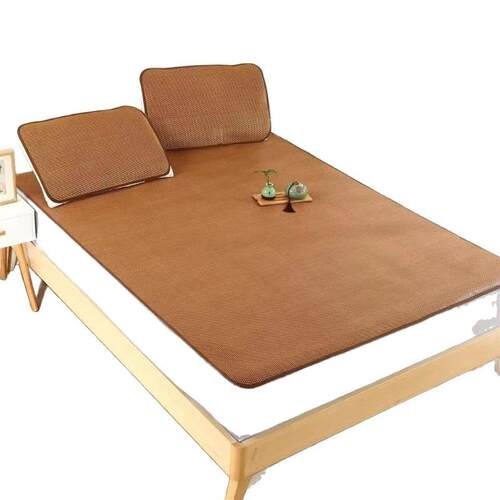 Foldable Summer Bamboo Bed Mat Double-Sided Cooling Mat凉席