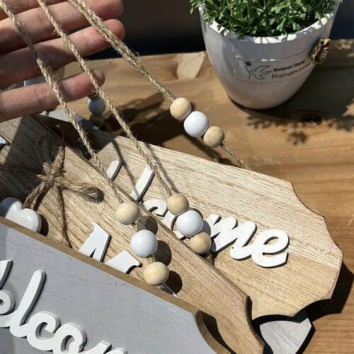 Wooden Door Sign Welcome Sign Front Door Welcome Home Decora
