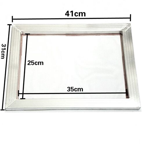 1Pc A3 Screen Printing Aluminium Frame Stretched And White 4
