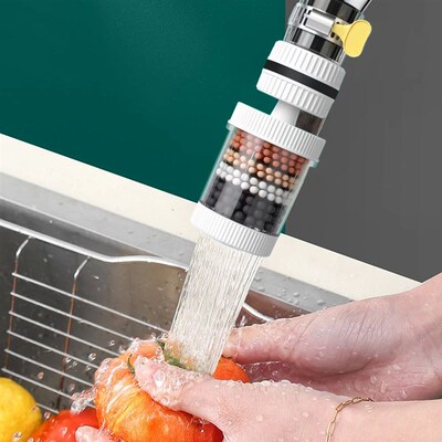 6 Layers Water Filter Splashproof 360 Degree Rotation Splash