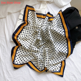 Women Designer Scarfs Silk Neck Scarf Kerchief Satin Brand