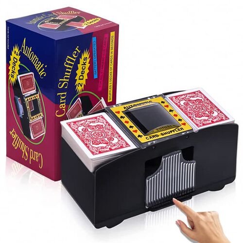 Automatic Card Shuffler 200 Texas poker chips Card Shufflers