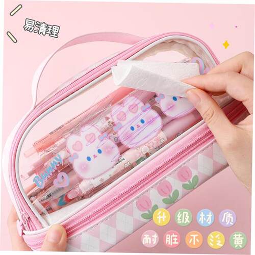functiona Pencilcase Pen Case School Supplies For Girls Boy