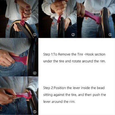 Upgraded Ridenow  Bicycle Tyre Lever Opener Breaker Portable