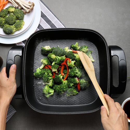 5L multi-function electric cooker electric frying pan Hotpot