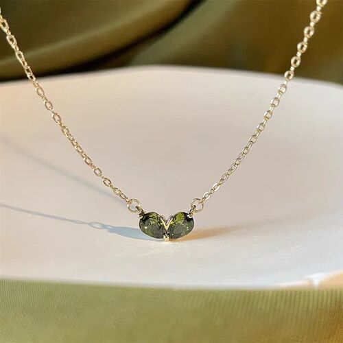 Spicy Girl Charm Pendant Ins Style Collarbone Chain Bow Ligh