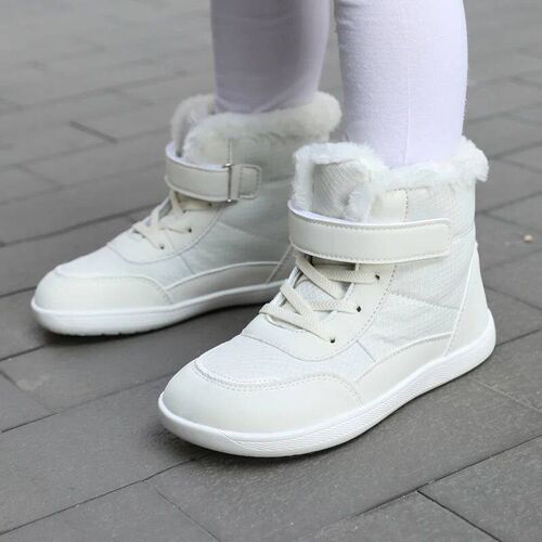 Childrens Barefoot Snow Boots Wide Toe Suitable For Small/m