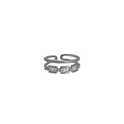 Micro Inlaid Zircon Ring Ins Trendy Japan Korea Light Luxury