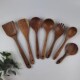 wood small rice Teak soup Solid spoon slotted spatula