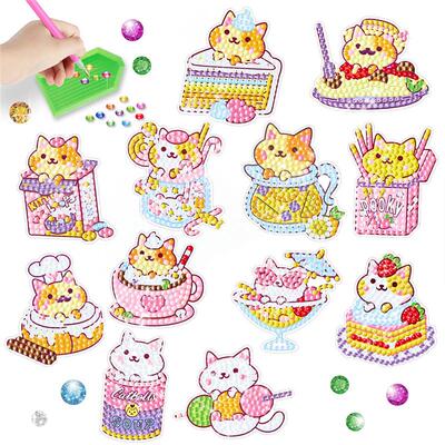 Childrens Diamond Painting Handmade DIY Diamond Stickers