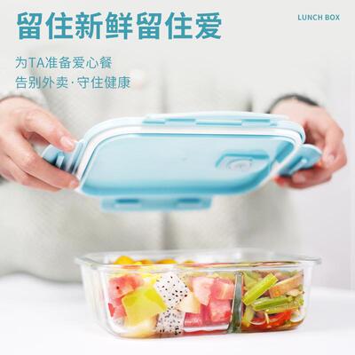 High Borosilicate Glass Lunch Box Refrigerator