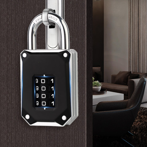 大号码家用位寝室宿舍更衣柜子房门工具箱快递车密码锁挂锁头