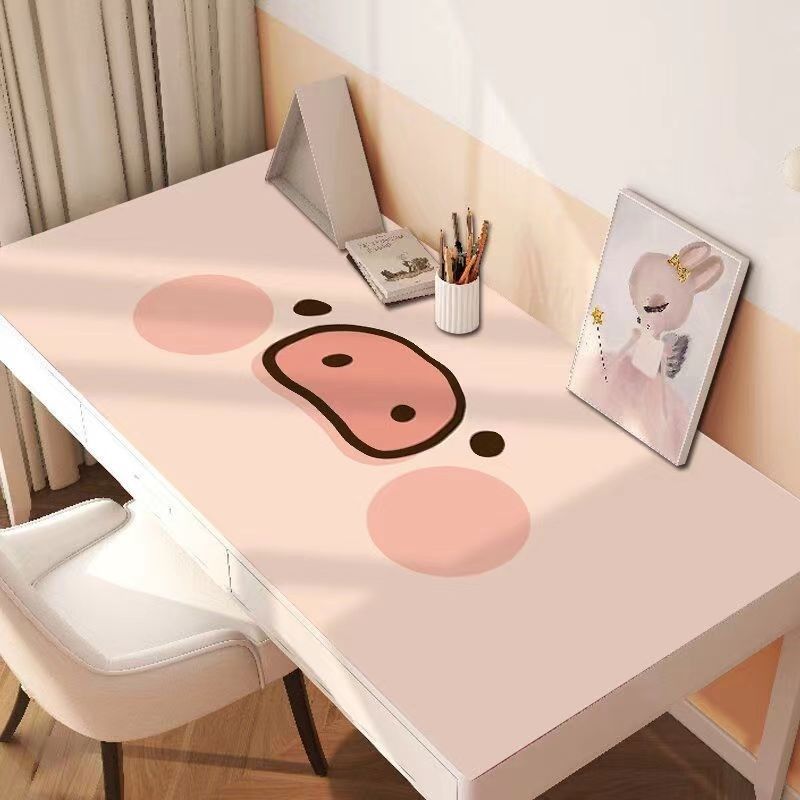 lulu猪防皮革书桌垫防水桌布学生学习桌儿童课桌保护垫茶几餐桌,居家布艺,桌布,淘宝优惠券,粉丝福利购,淘宝优惠卷