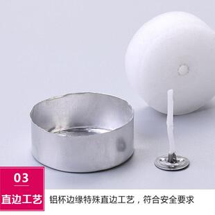 50pcs/Pack Flameless Candles Tea Lights Candle Tealight